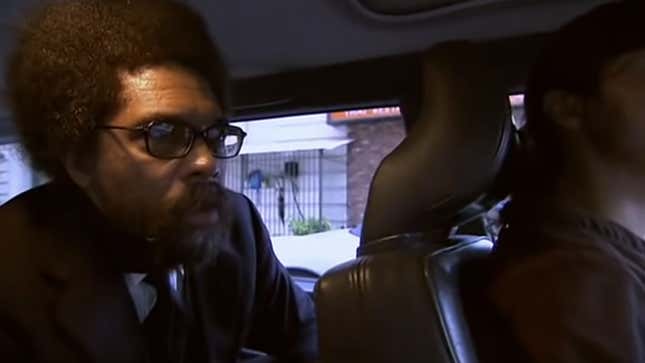 Bild zum Artikel mit dem Titel „Take A Ride In A Volvo Wagon With Philosopher Cornel West“.